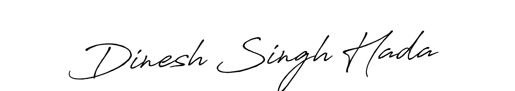 Dinesh Singh Hada stylish signature style. Best Handwritten Sign (Antro_Vectra_Bolder) for my name. Handwritten Signature Collection Ideas for my name Dinesh Singh Hada. Dinesh Singh Hada signature style 7 images and pictures png