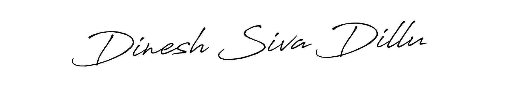 You should practise on your own different ways (Antro_Vectra_Bolder) to write your name (Dinesh Siva Dillu) in signature. don't let someone else do it for you. Dinesh Siva Dillu signature style 7 images and pictures png