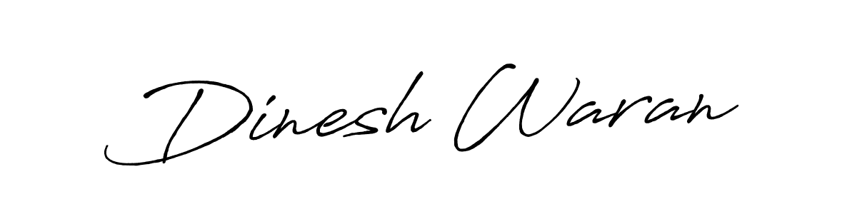 You should practise on your own different ways (Antro_Vectra_Bolder) to write your name (Dinesh Waran) in signature. don't let someone else do it for you. Dinesh Waran signature style 7 images and pictures png