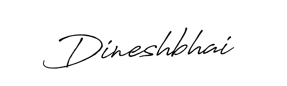 Create a beautiful signature design for name Dineshbhai. With this signature (Antro_Vectra_Bolder) fonts, you can make a handwritten signature for free. Dineshbhai signature style 7 images and pictures png