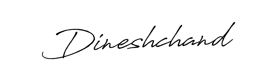 Design your own signature with our free online signature maker. With this signature software, you can create a handwritten (Antro_Vectra_Bolder) signature for name Dineshchand. Dineshchand signature style 7 images and pictures png