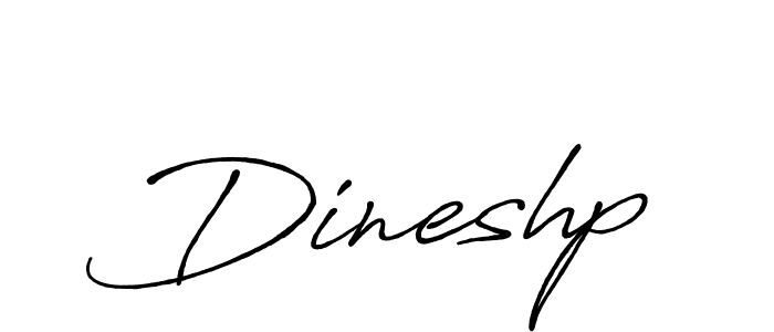 Make a beautiful signature design for name Dineshp. Use this online signature maker to create a handwritten signature for free. Dineshp signature style 7 images and pictures png