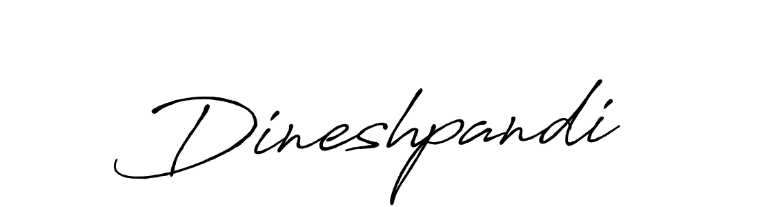 Create a beautiful signature design for name Dineshpandi. With this signature (Antro_Vectra_Bolder) fonts, you can make a handwritten signature for free. Dineshpandi signature style 7 images and pictures png