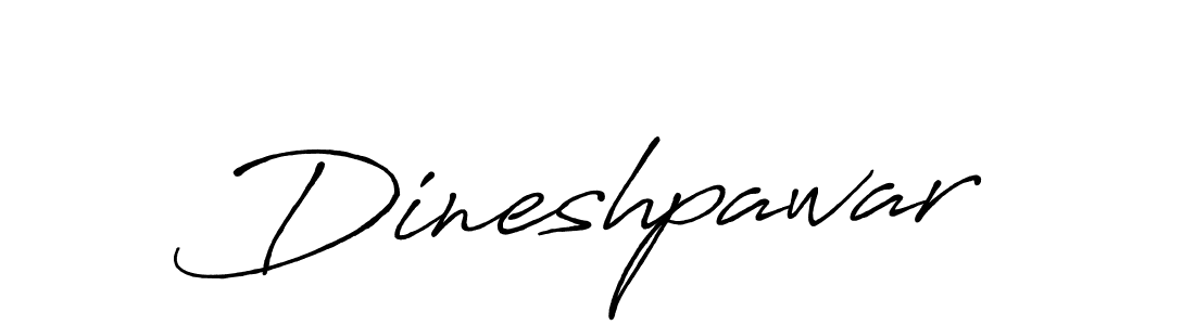 Use a signature maker to create a handwritten signature online. With this signature software, you can design (Antro_Vectra_Bolder) your own signature for name Dineshpawar. Dineshpawar signature style 7 images and pictures png