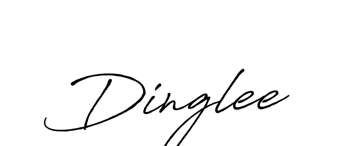 Make a beautiful signature design for name Dinglee. Use this online signature maker to create a handwritten signature for free. Dinglee signature style 7 images and pictures png