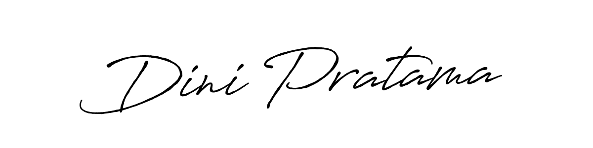 The best way (Antro_Vectra_Bolder) to make a short signature is to pick only two or three words in your name. The name Dini Pratama include a total of six letters. For converting this name. Dini Pratama signature style 7 images and pictures png