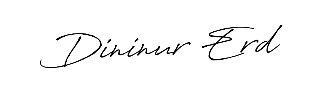 Also we have Dininur Erd name is the best signature style. Create professional handwritten signature collection using Antro_Vectra_Bolder autograph style. Dininur Erd signature style 7 images and pictures png