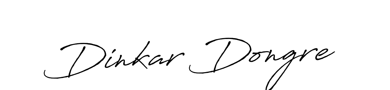 Also we have Dinkar Dongre name is the best signature style. Create professional handwritten signature collection using Antro_Vectra_Bolder autograph style. Dinkar Dongre signature style 7 images and pictures png