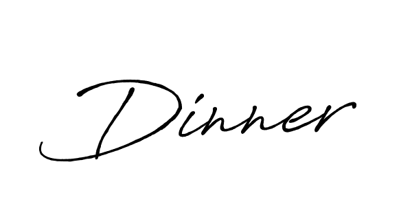 Once you've used our free online signature maker to create your best signature Antro_Vectra_Bolder style, it's time to enjoy all of the benefits that Dinner name signing documents. Dinner signature style 7 images and pictures png