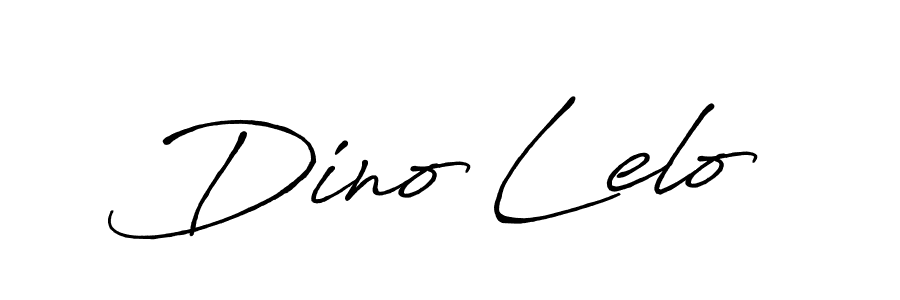 Make a beautiful signature design for name Dino Lelo. With this signature (Antro_Vectra_Bolder) style, you can create a handwritten signature for free. Dino Lelo signature style 7 images and pictures png