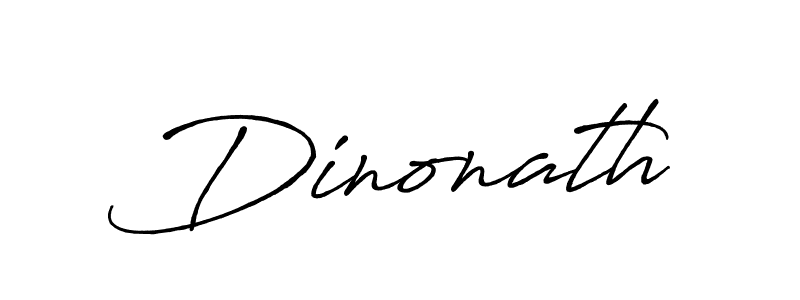 How to make Dinonath name signature. Use Antro_Vectra_Bolder style for creating short signs online. This is the latest handwritten sign. Dinonath signature style 7 images and pictures png