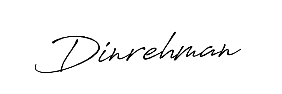 Create a beautiful signature design for name Dinrehman. With this signature (Antro_Vectra_Bolder) fonts, you can make a handwritten signature for free. Dinrehman signature style 7 images and pictures png