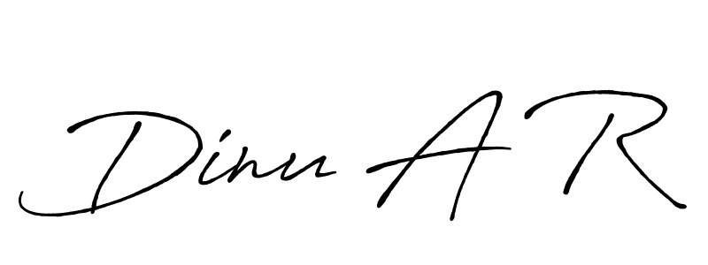 You can use this online signature creator to create a handwritten signature for the name Dinu A R. This is the best online autograph maker. Dinu A R signature style 7 images and pictures png