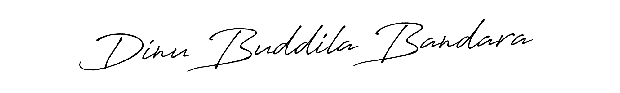 Make a beautiful signature design for name Dinu Buddila Bandara. With this signature (Antro_Vectra_Bolder) style, you can create a handwritten signature for free. Dinu Buddila Bandara signature style 7 images and pictures png