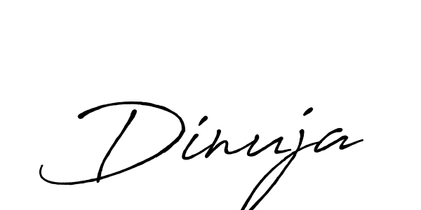 Make a beautiful signature design for name Dinuja. Use this online signature maker to create a handwritten signature for free. Dinuja signature style 7 images and pictures png