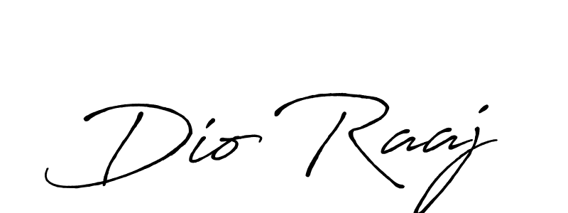 Once you've used our free online signature maker to create your best signature Antro_Vectra_Bolder style, it's time to enjoy all of the benefits that Dio Raaj name signing documents. Dio Raaj signature style 7 images and pictures png