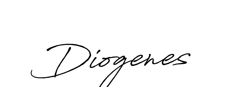 How to make Diogenes name signature. Use Antro_Vectra_Bolder style for creating short signs online. This is the latest handwritten sign. Diogenes signature style 7 images and pictures png