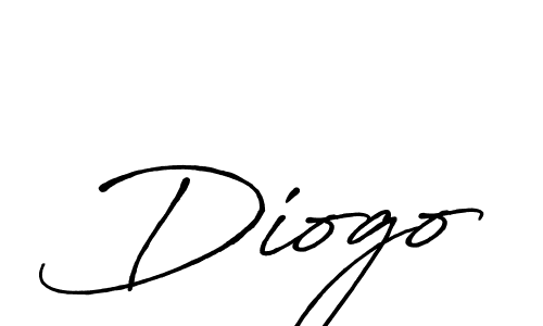 How to make Diogo signature? Antro_Vectra_Bolder is a professional autograph style. Create handwritten signature for Diogo name. Diogo signature style 7 images and pictures png