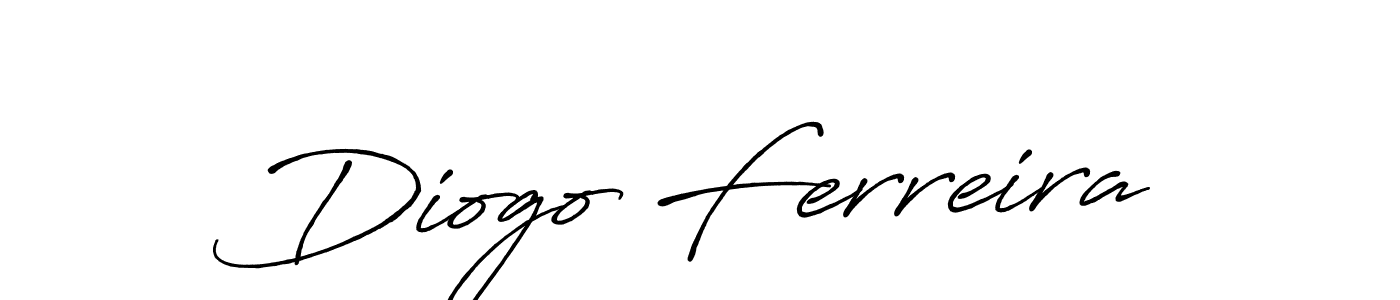 Also You can easily find your signature by using the search form. We will create Diogo Ferreira name handwritten signature images for you free of cost using Antro_Vectra_Bolder sign style. Diogo Ferreira signature style 7 images and pictures png