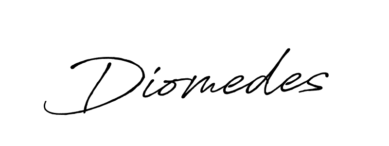 How to make Diomedes name signature. Use Antro_Vectra_Bolder style for creating short signs online. This is the latest handwritten sign. Diomedes signature style 7 images and pictures png