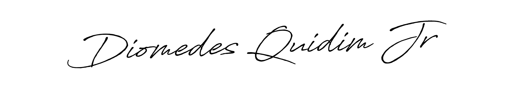 How to make Diomedes Quidim Jr signature? Antro_Vectra_Bolder is a professional autograph style. Create handwritten signature for Diomedes Quidim Jr name. Diomedes Quidim Jr signature style 7 images and pictures png