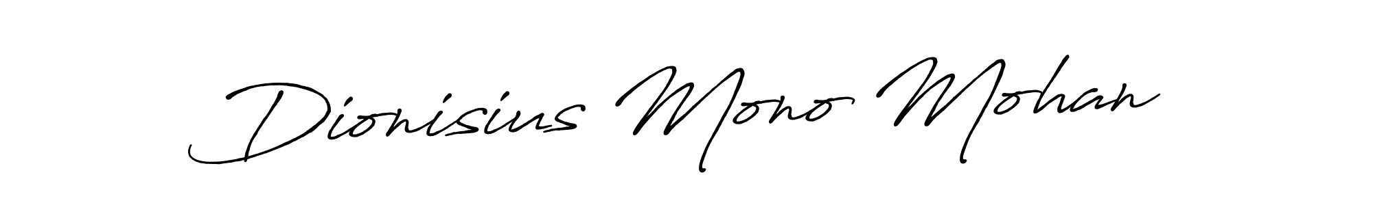 Best and Professional Signature Style for Dionisius Mono Mohan. Antro_Vectra_Bolder Best Signature Style Collection. Dionisius Mono Mohan signature style 7 images and pictures png