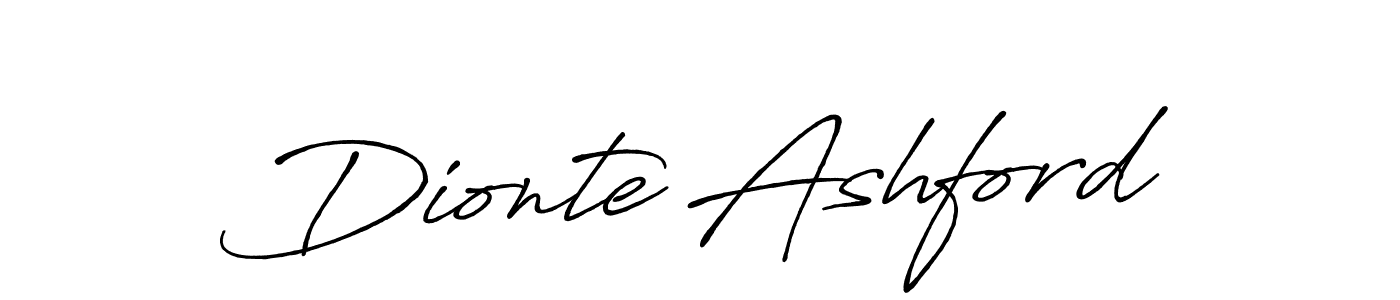 if you are searching for the best signature style for your name Dionte Ashford. so please give up your signature search. here we have designed multiple signature styles  using Antro_Vectra_Bolder. Dionte Ashford signature style 7 images and pictures png