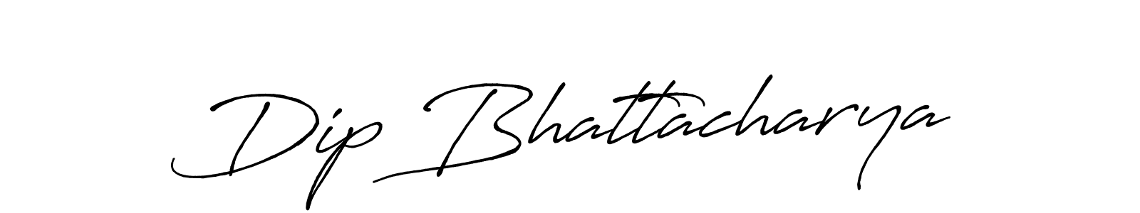 How to make Dip Bhattacharya signature? Antro_Vectra_Bolder is a professional autograph style. Create handwritten signature for Dip Bhattacharya name. Dip Bhattacharya signature style 7 images and pictures png