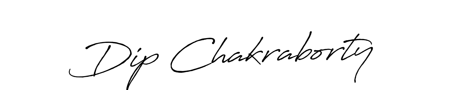 Also we have Dip Chakraborty name is the best signature style. Create professional handwritten signature collection using Antro_Vectra_Bolder autograph style. Dip Chakraborty signature style 7 images and pictures png