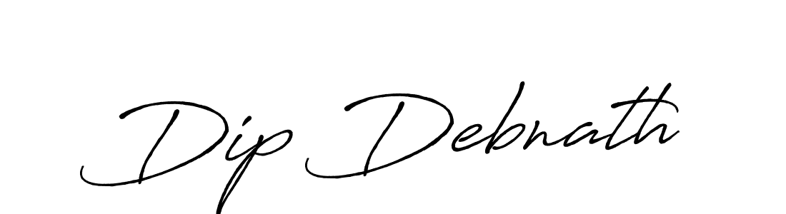 It looks lik you need a new signature style for name Dip Debnath. Design unique handwritten (Antro_Vectra_Bolder) signature with our free signature maker in just a few clicks. Dip Debnath signature style 7 images and pictures png