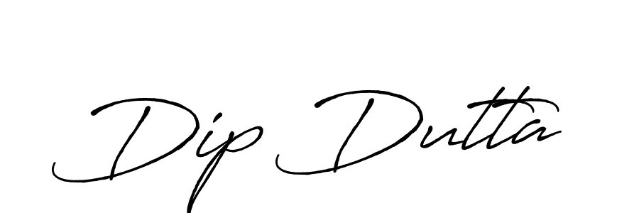 Create a beautiful signature design for name Dip Dutta. With this signature (Antro_Vectra_Bolder) fonts, you can make a handwritten signature for free. Dip Dutta signature style 7 images and pictures png