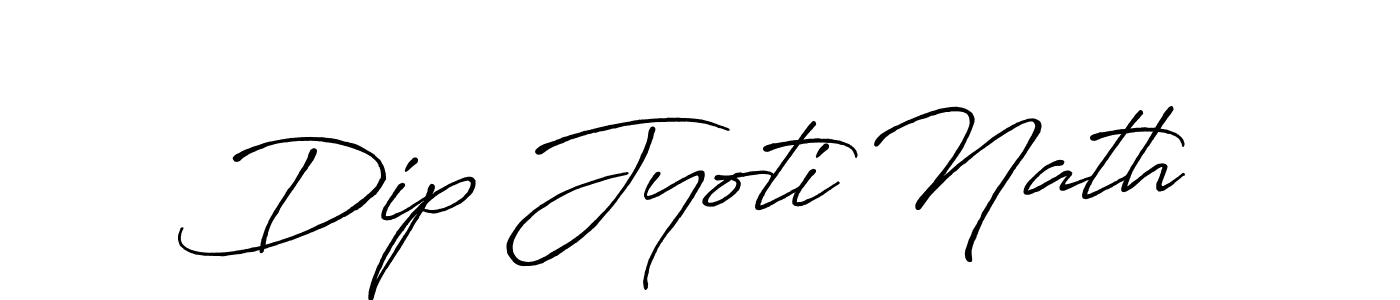 Design your own signature with our free online signature maker. With this signature software, you can create a handwritten (Antro_Vectra_Bolder) signature for name Dip Jyoti Nath. Dip Jyoti Nath signature style 7 images and pictures png