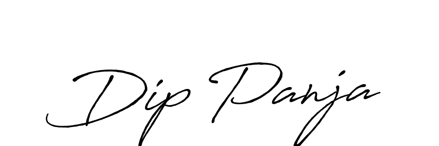 Make a beautiful signature design for name Dip Panja. With this signature (Antro_Vectra_Bolder) style, you can create a handwritten signature for free. Dip Panja signature style 7 images and pictures png