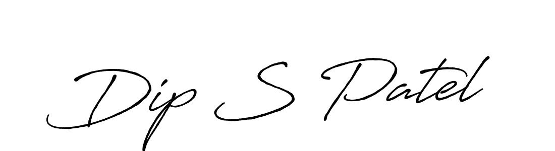 Make a beautiful signature design for name Dip S Patel. Use this online signature maker to create a handwritten signature for free. Dip S Patel signature style 7 images and pictures png