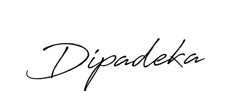 Here are the top 10 professional signature styles for the name Dipadeka. These are the best autograph styles you can use for your name. Dipadeka signature style 7 images and pictures png