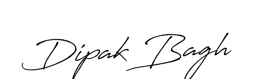 Use a signature maker to create a handwritten signature online. With this signature software, you can design (Antro_Vectra_Bolder) your own signature for name Dipak Bagh. Dipak Bagh signature style 7 images and pictures png