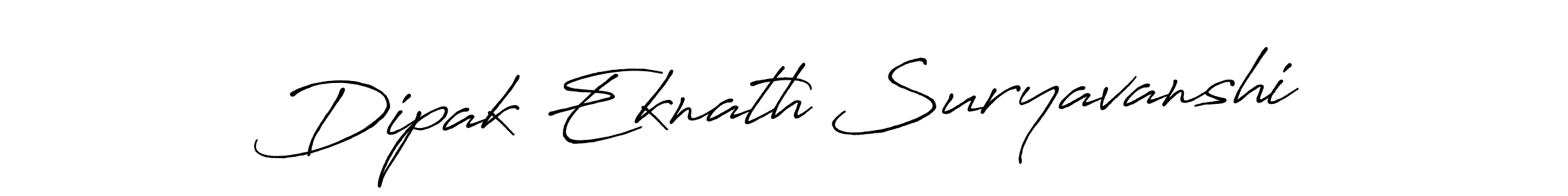 Design your own signature with our free online signature maker. With this signature software, you can create a handwritten (Antro_Vectra_Bolder) signature for name Dipak Eknath Suryavanshi. Dipak Eknath Suryavanshi signature style 7 images and pictures png