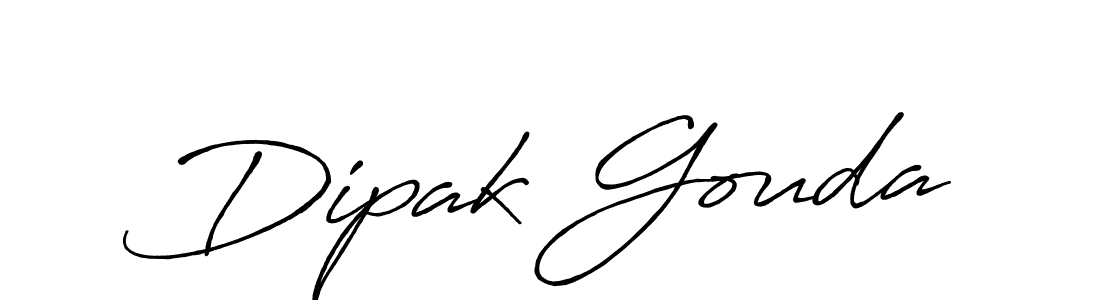Make a beautiful signature design for name Dipak Gouda. Use this online signature maker to create a handwritten signature for free. Dipak Gouda signature style 7 images and pictures png