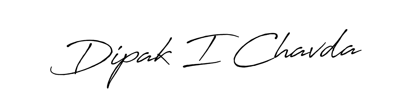 Also You can easily find your signature by using the search form. We will create Dipak I Chavda name handwritten signature images for you free of cost using Antro_Vectra_Bolder sign style. Dipak I Chavda signature style 7 images and pictures png