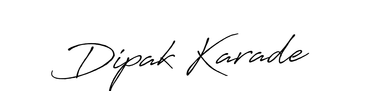 Make a beautiful signature design for name Dipak Karade. Use this online signature maker to create a handwritten signature for free. Dipak Karade signature style 7 images and pictures png