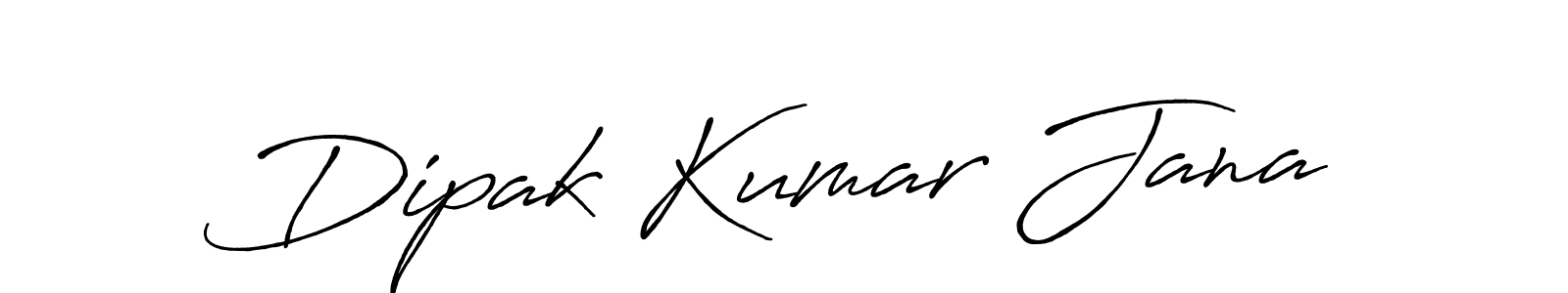 Dipak Kumar Jana stylish signature style. Best Handwritten Sign (Antro_Vectra_Bolder) for my name. Handwritten Signature Collection Ideas for my name Dipak Kumar Jana. Dipak Kumar Jana signature style 7 images and pictures png