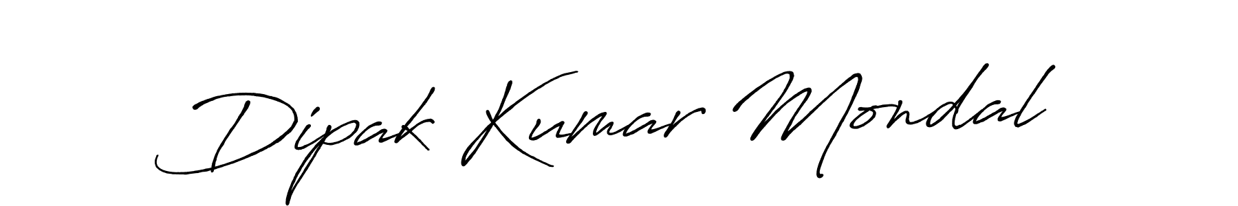 Dipak Kumar Mondal stylish signature style. Best Handwritten Sign (Antro_Vectra_Bolder) for my name. Handwritten Signature Collection Ideas for my name Dipak Kumar Mondal. Dipak Kumar Mondal signature style 7 images and pictures png