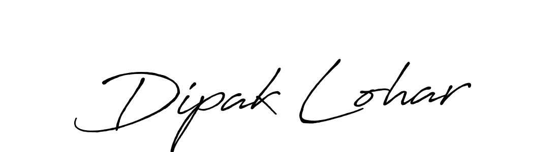 It looks lik you need a new signature style for name Dipak Lohar. Design unique handwritten (Antro_Vectra_Bolder) signature with our free signature maker in just a few clicks. Dipak Lohar signature style 7 images and pictures png