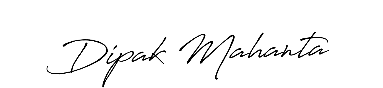 Make a short Dipak Mahanta signature style. Manage your documents anywhere anytime using Antro_Vectra_Bolder. Create and add eSignatures, submit forms, share and send files easily. Dipak Mahanta signature style 7 images and pictures png