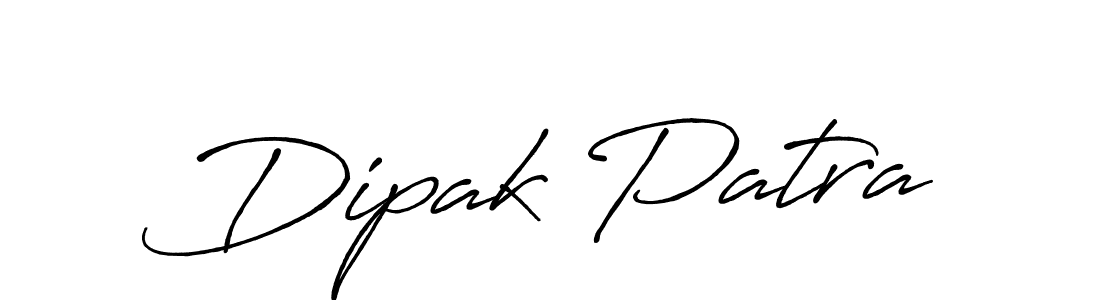 The best way (Antro_Vectra_Bolder) to make a short signature is to pick only two or three words in your name. The name Dipak Patra include a total of six letters. For converting this name. Dipak Patra signature style 7 images and pictures png