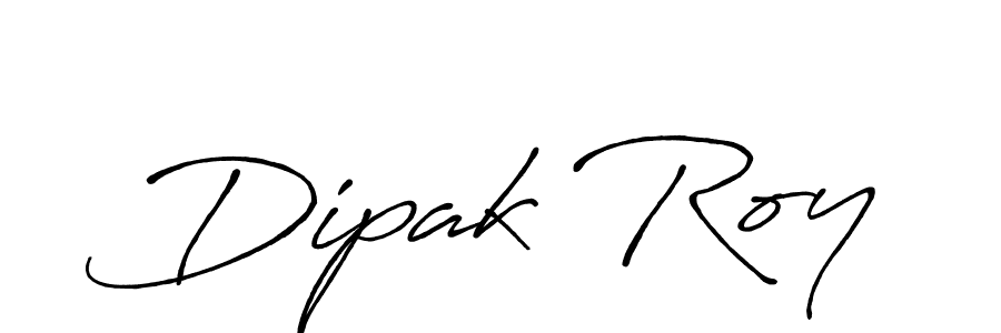 Design your own signature with our free online signature maker. With this signature software, you can create a handwritten (Antro_Vectra_Bolder) signature for name Dipak Roy. Dipak Roy signature style 7 images and pictures png