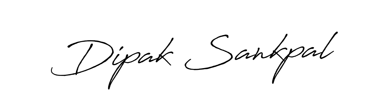 Also we have Dipak Sankpal name is the best signature style. Create professional handwritten signature collection using Antro_Vectra_Bolder autograph style. Dipak Sankpal signature style 7 images and pictures png