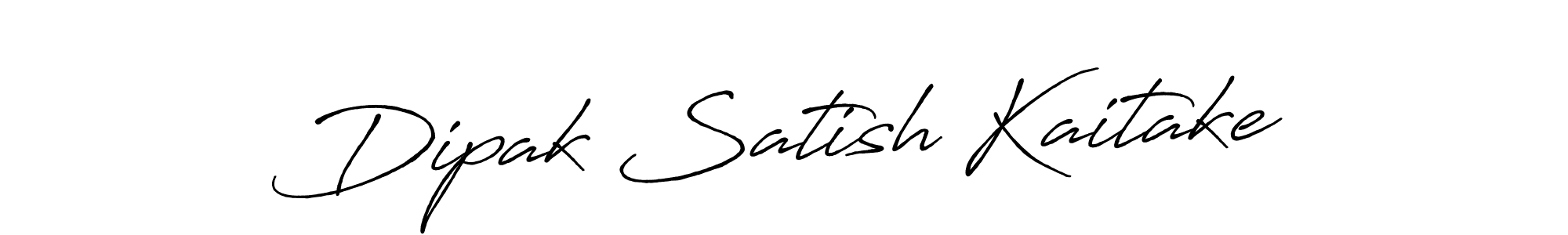 Use a signature maker to create a handwritten signature online. With this signature software, you can design (Antro_Vectra_Bolder) your own signature for name Dipak Satish Kaitake. Dipak Satish Kaitake signature style 7 images and pictures png
