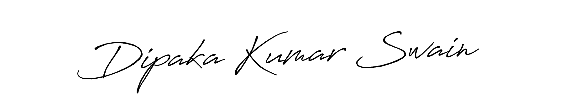 Dipaka Kumar Swain stylish signature style. Best Handwritten Sign (Antro_Vectra_Bolder) for my name. Handwritten Signature Collection Ideas for my name Dipaka Kumar Swain. Dipaka Kumar Swain signature style 7 images and pictures png