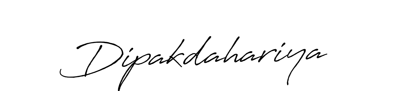 It looks lik you need a new signature style for name Dipakdahariya. Design unique handwritten (Antro_Vectra_Bolder) signature with our free signature maker in just a few clicks. Dipakdahariya signature style 7 images and pictures png